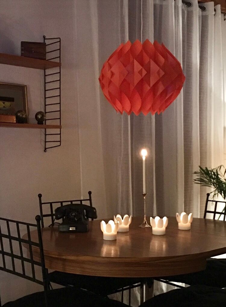 Scandinavian/vintage butterfly design pendant lamp lars schiøler for hoyrup light danmark