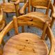 Fauteuils et table de salle à manger Rainer Daumiller