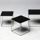 Tables gigognes PK71 de Poul Kjærholm pour E. Kold Christensen, début de la production de 1960