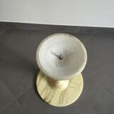 Alabaster pedestal table