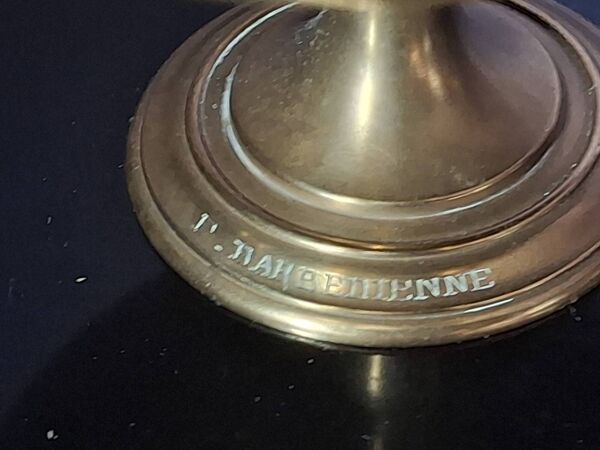 Coupelle  19 xix eme  medaille cassette signe f bardedienne