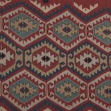 Vintage Turkish rug from Oushak, hand-woven 116x171 cm