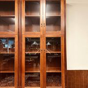 Classic English Mahogany Library Cabinet