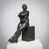 Seated female sculpture by Francine Govers, Netherlands, 1990s