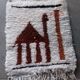 Tapis berbère 34x37 cm