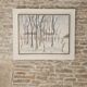Oil painting on panel Winter landscape with snow Signed Bazin