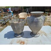 2 vases en fonte 1900 : Charleville - Mézières