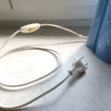 Blue Art Deco style lamp base.