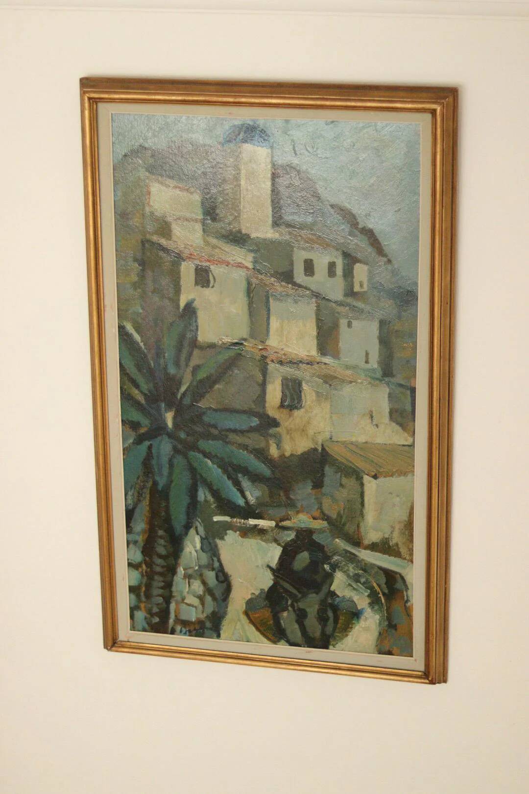 "Motif of the Southern Village" by Bertil Wahlberg