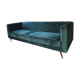 Sofa  dark green velvet 3 places