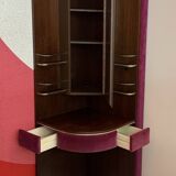 Pink velvet dressing table