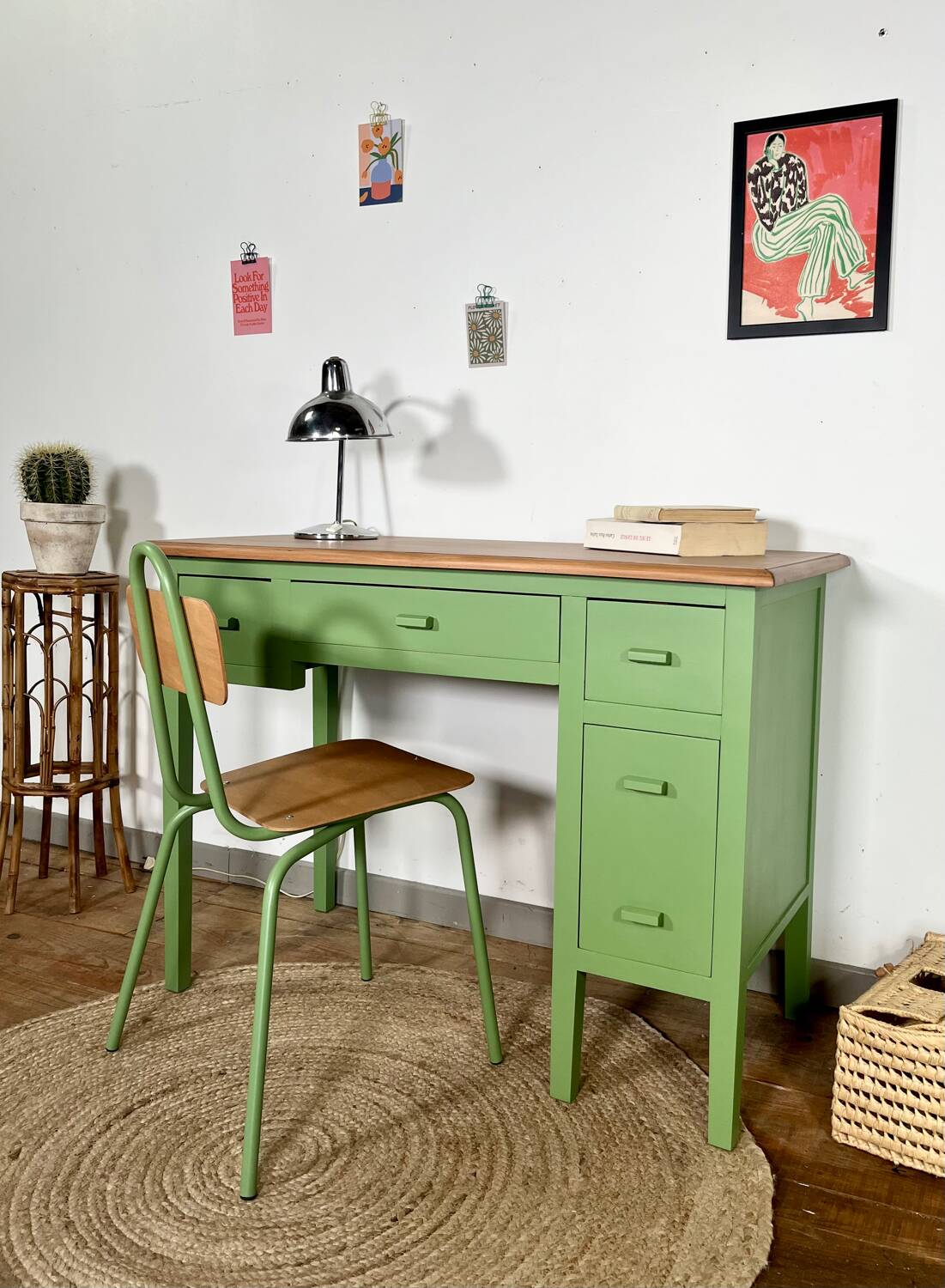 Children's desk and chair