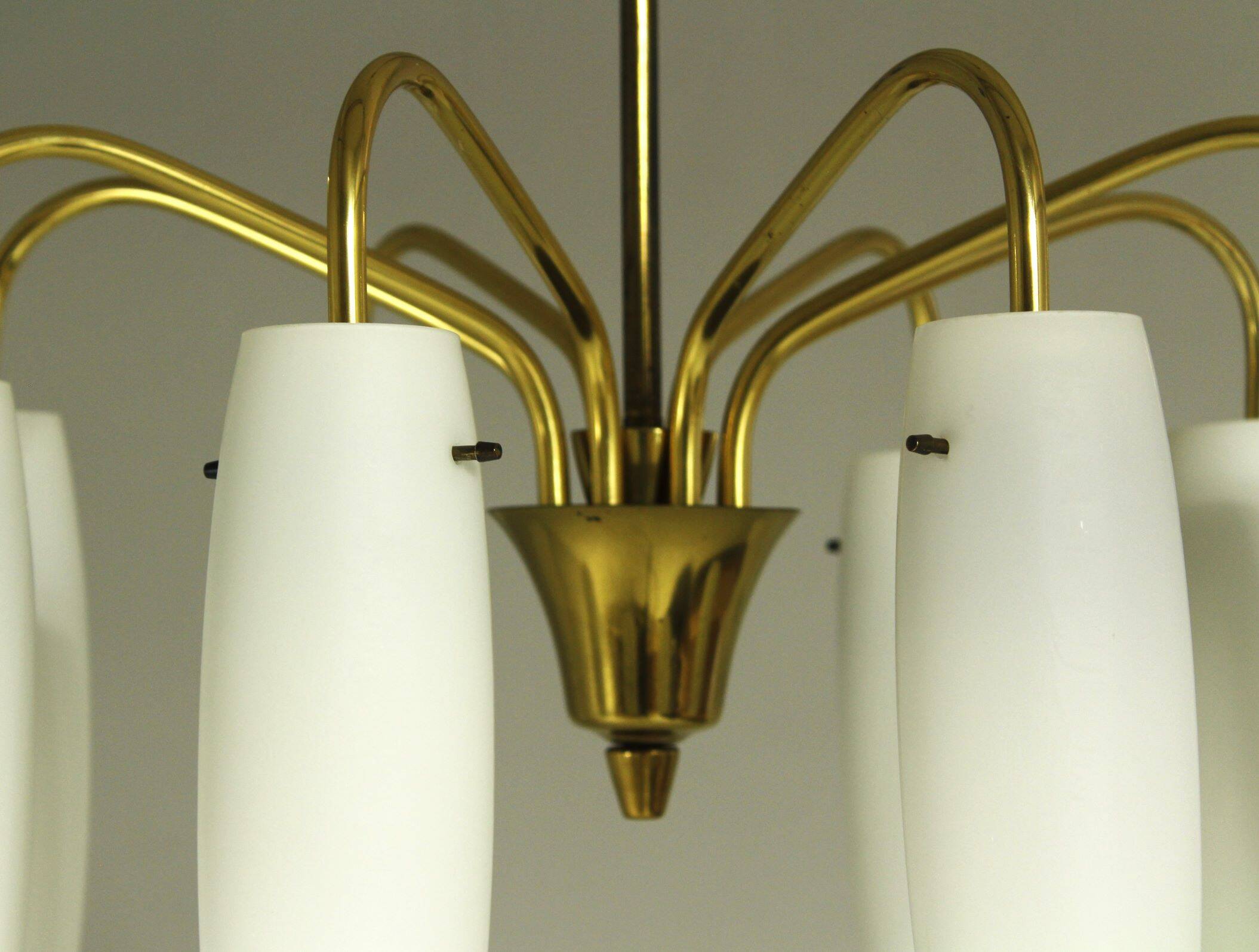 Lampe à Suspension en Laiton des Années 1960 provenant d'Autriche