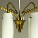 Lampe à Suspension en Laiton des Années 1960 provenant d'Autriche