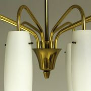 Lampe à Suspension en Laiton des Années 1960 provenant d'Autriche