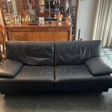 Leather sofa set