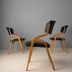 Set of 12 chairs, Ludvík Volák, 1960s–1970s, Czechoslovakia