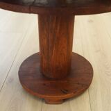 Oak coffee table, Italian design, 1960s, production: Italy