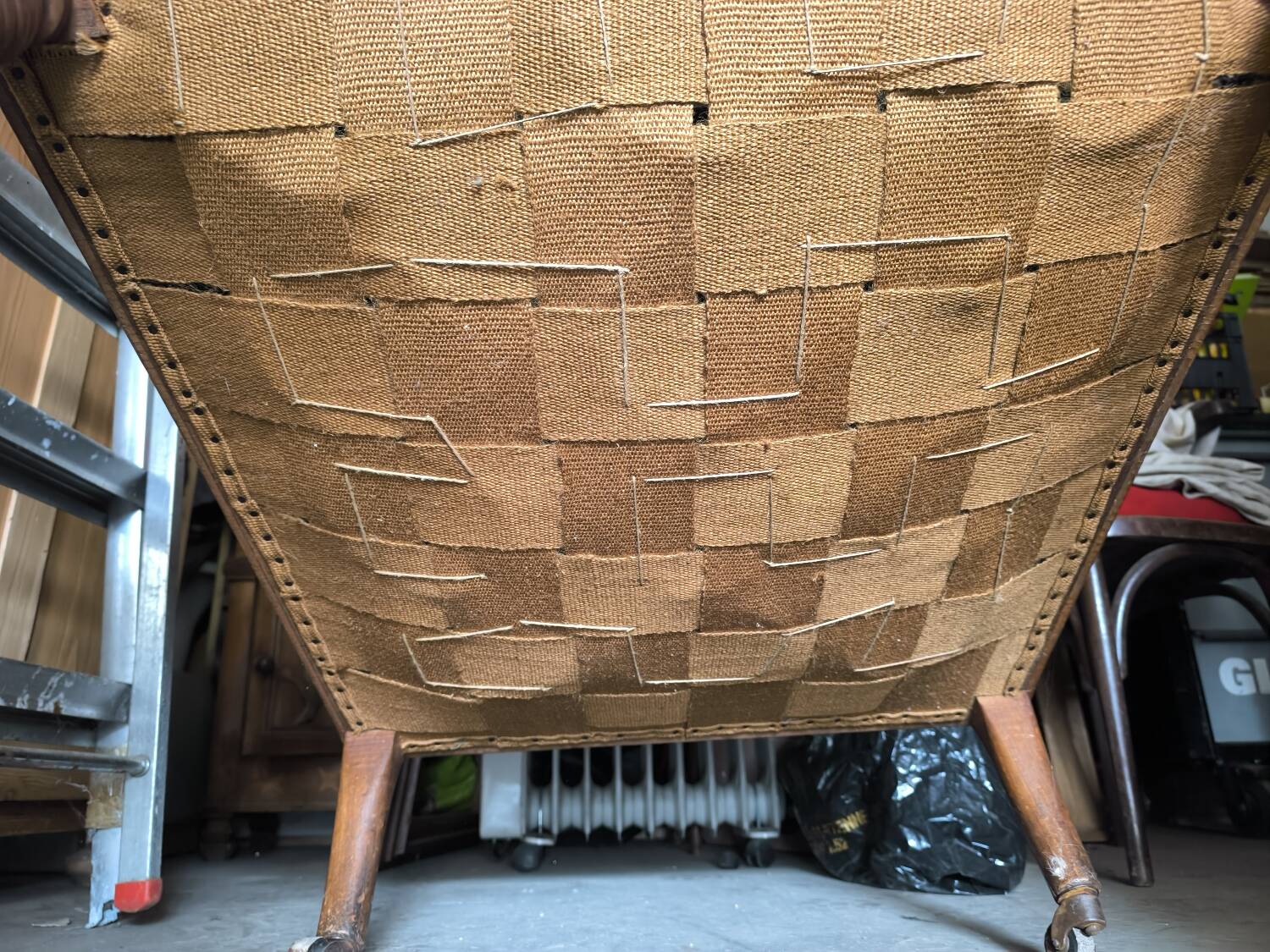 Vintage English armchair