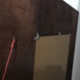 Grand miroir bois et bambou