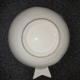 Antique tricolor roundel ceramic cup