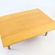 Modular vintage Scandinavian dining table in oak, 1970s.