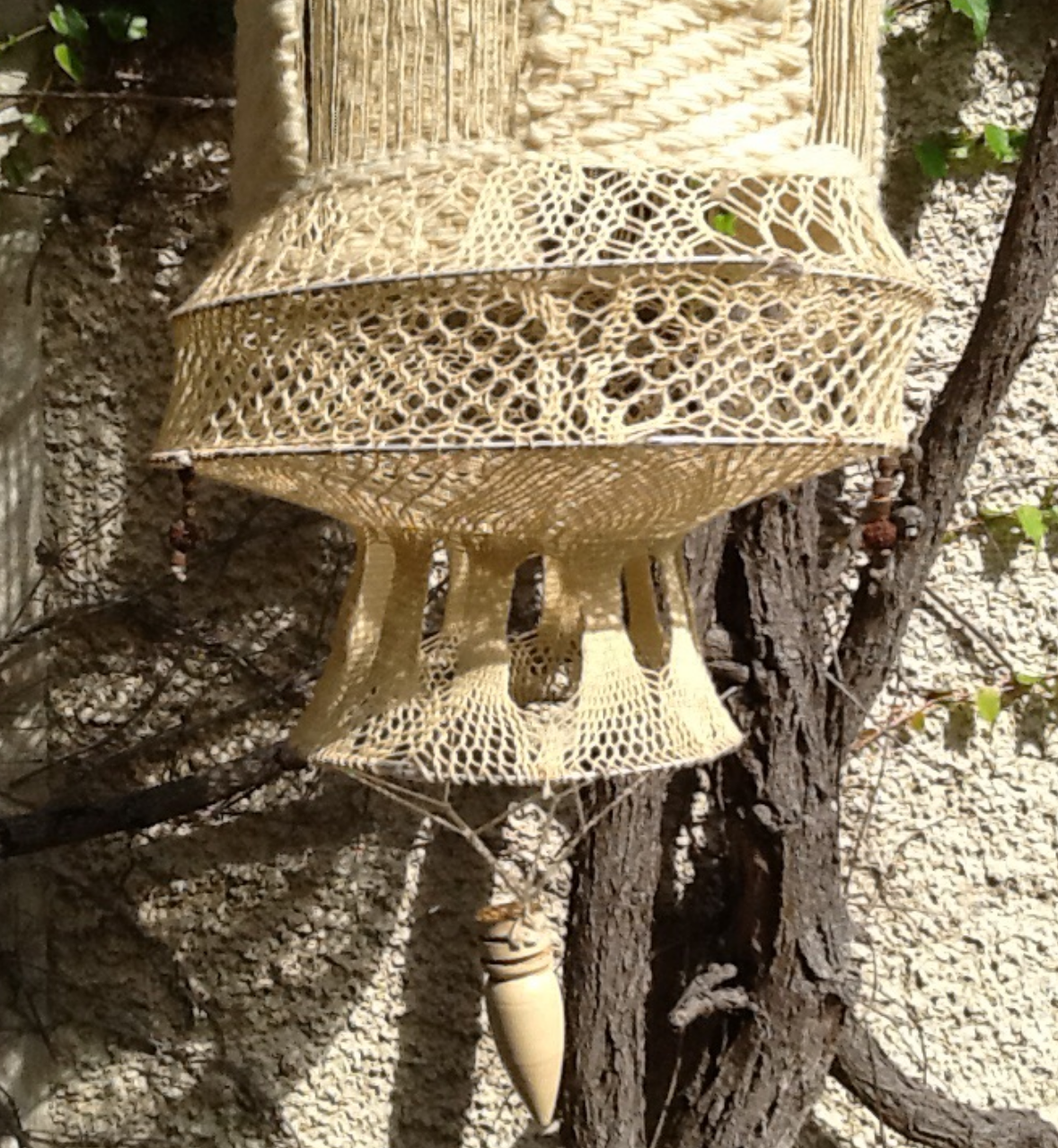 Suspension macrame