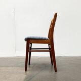 Set of chairs with a minimalist pattern, 1960s