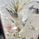 Paravent de Style Louis XVI , bois et soie