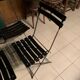 4 folding chairs Habitat 80s plastic and metal