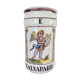 Pharmacy pot Italian earthenware angel decoration