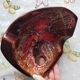 Decorative ceramic ashtray with empty pocket from Vallauris Vintage
