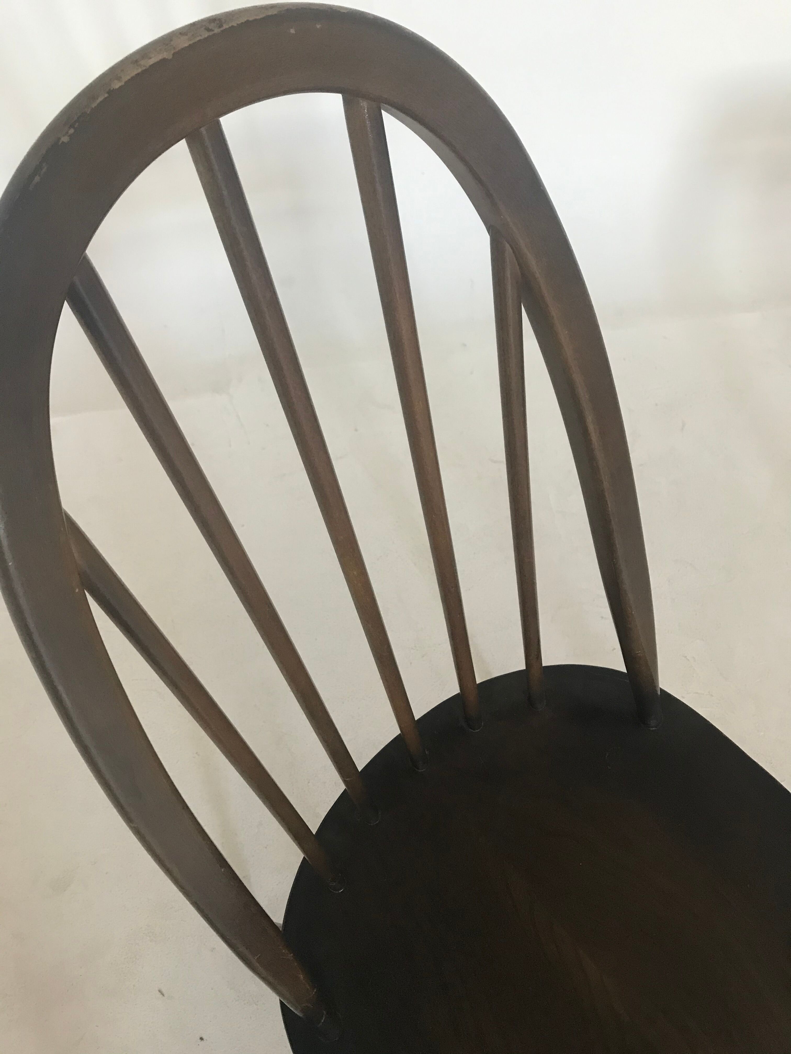 Lot de 4 chaises Ercol