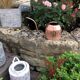 Vintage red copper watering can 60s/70s