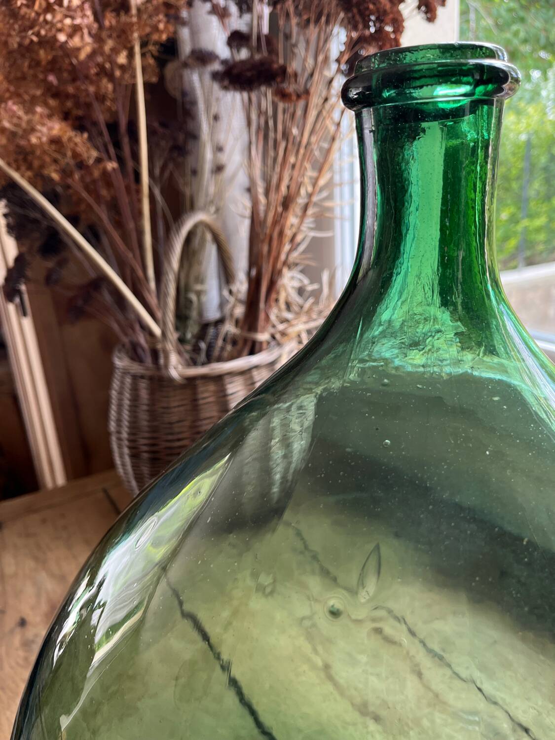 Dame-jeanne verte 30L