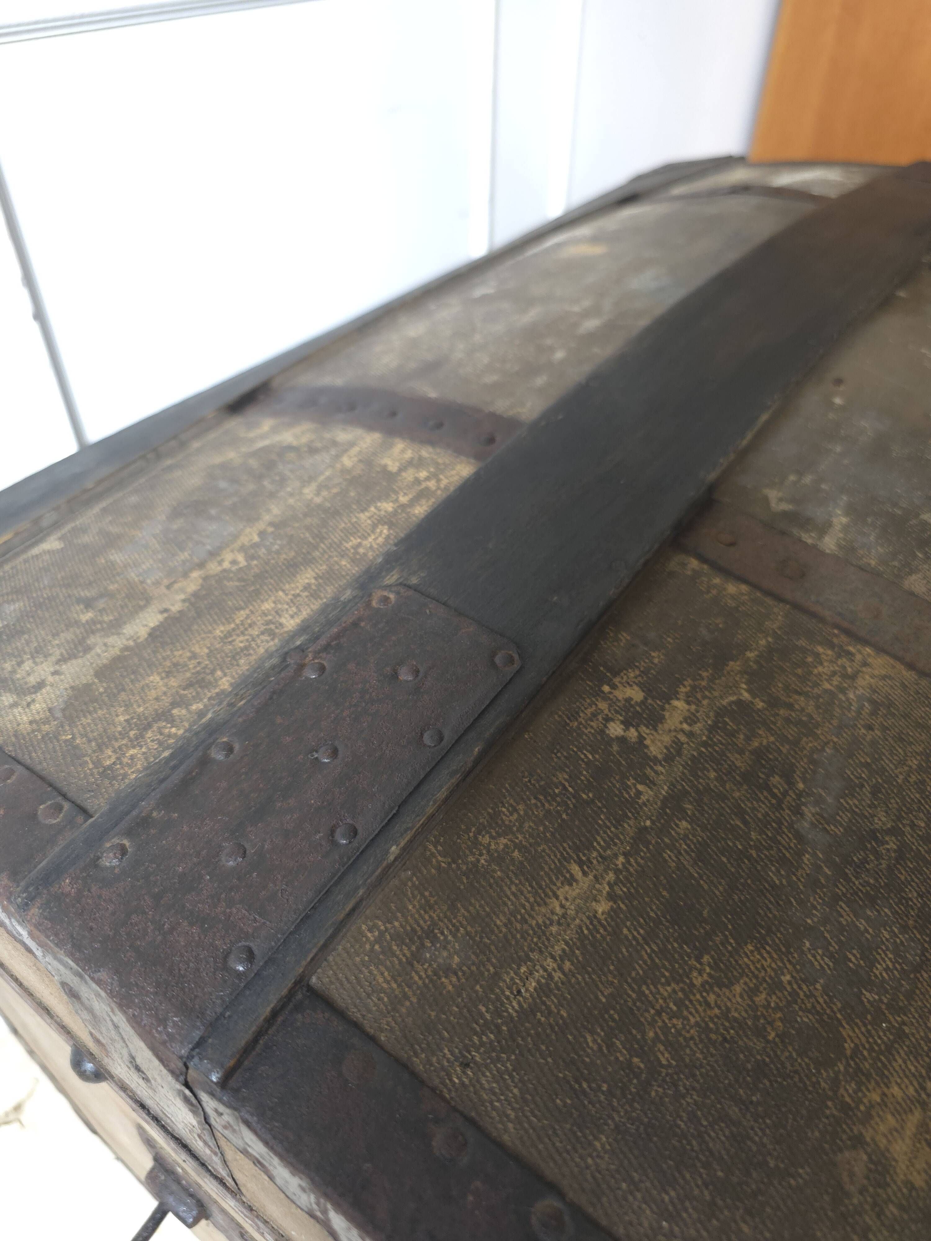 Antique wooden chest