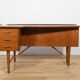 Bureau vintage Boomerang en teck par Peter Løvig Nielsen, Danemark, 1970