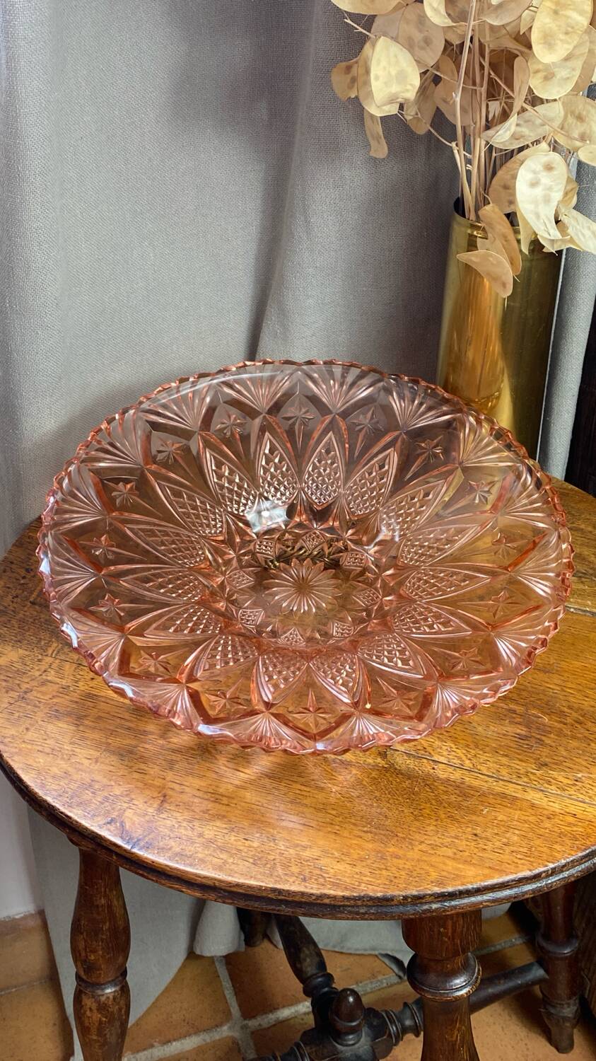 Coupe en verre rose, Rosaline, Luminarc