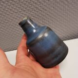 Small Danish ceramic vase in bluish colours/shades