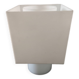 Table lamp white opaline plexi 80s