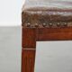 Set of 6 Original Antique Dutch Leather Dining Chairs