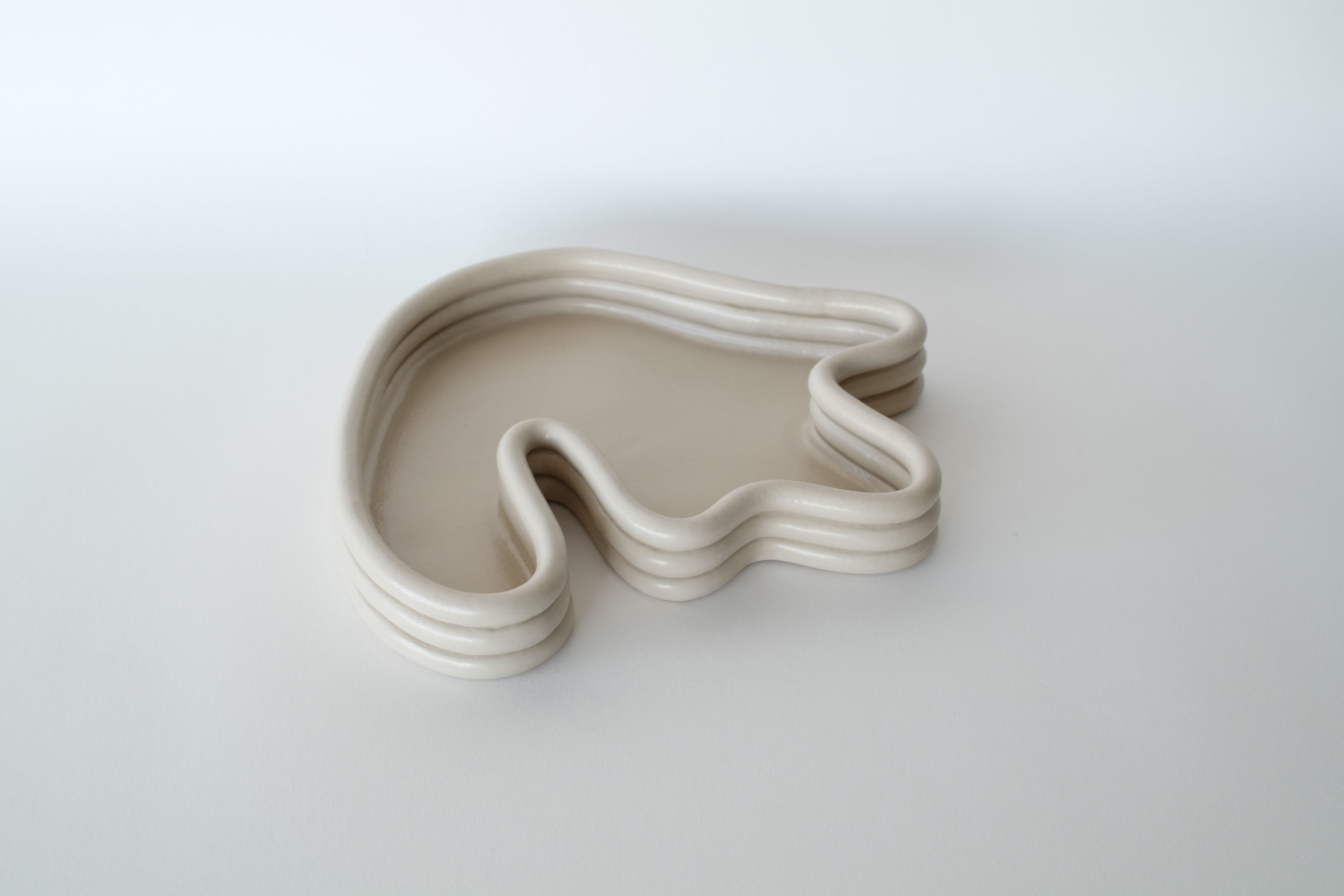 Centerpiece lali blanc satin