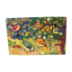 Rapestry 1970s garden birds and forest beautiful color 70's