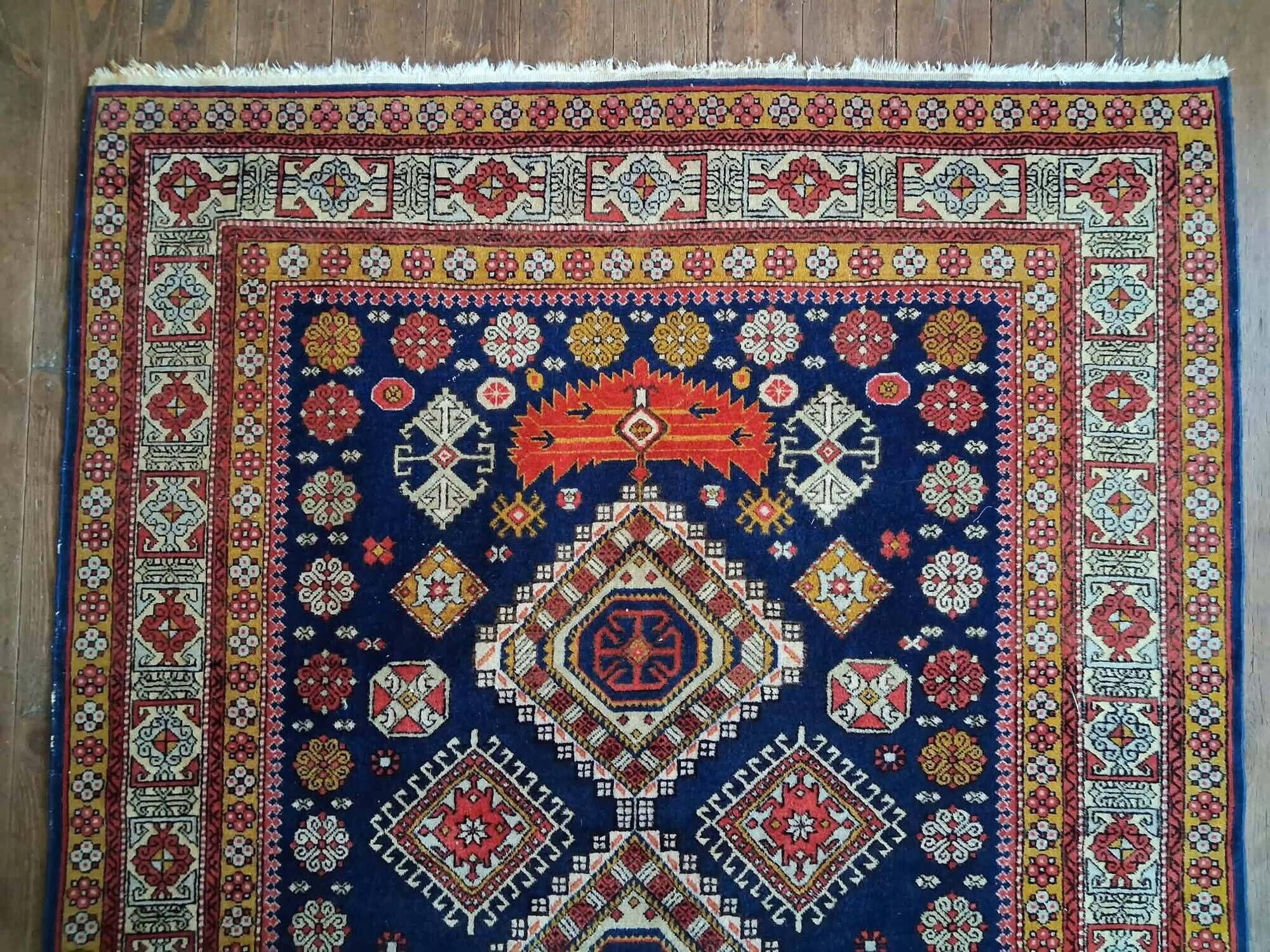Handmade Caucasian Shirvan rug 229x140cm