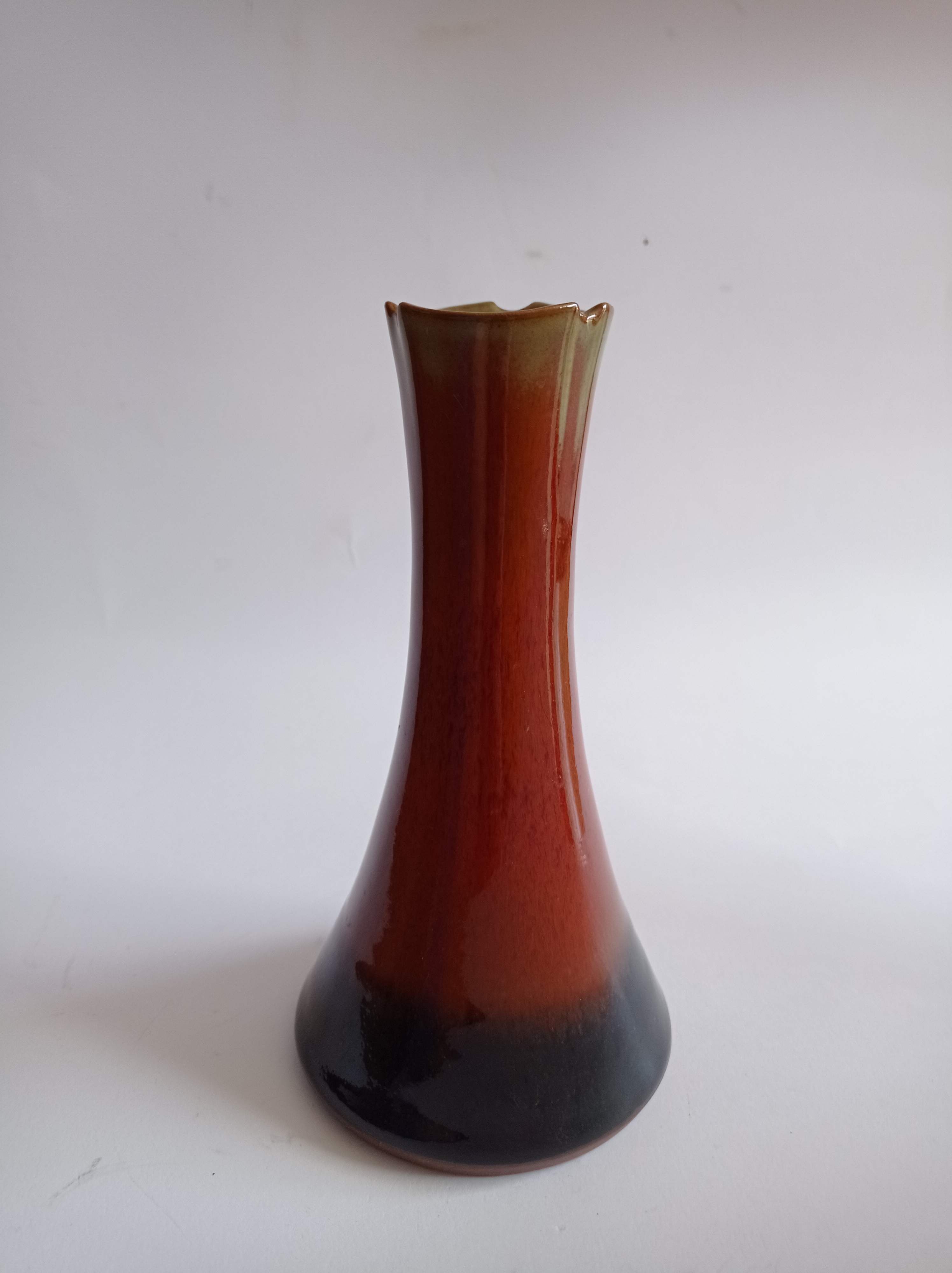 Ceramic vase signed