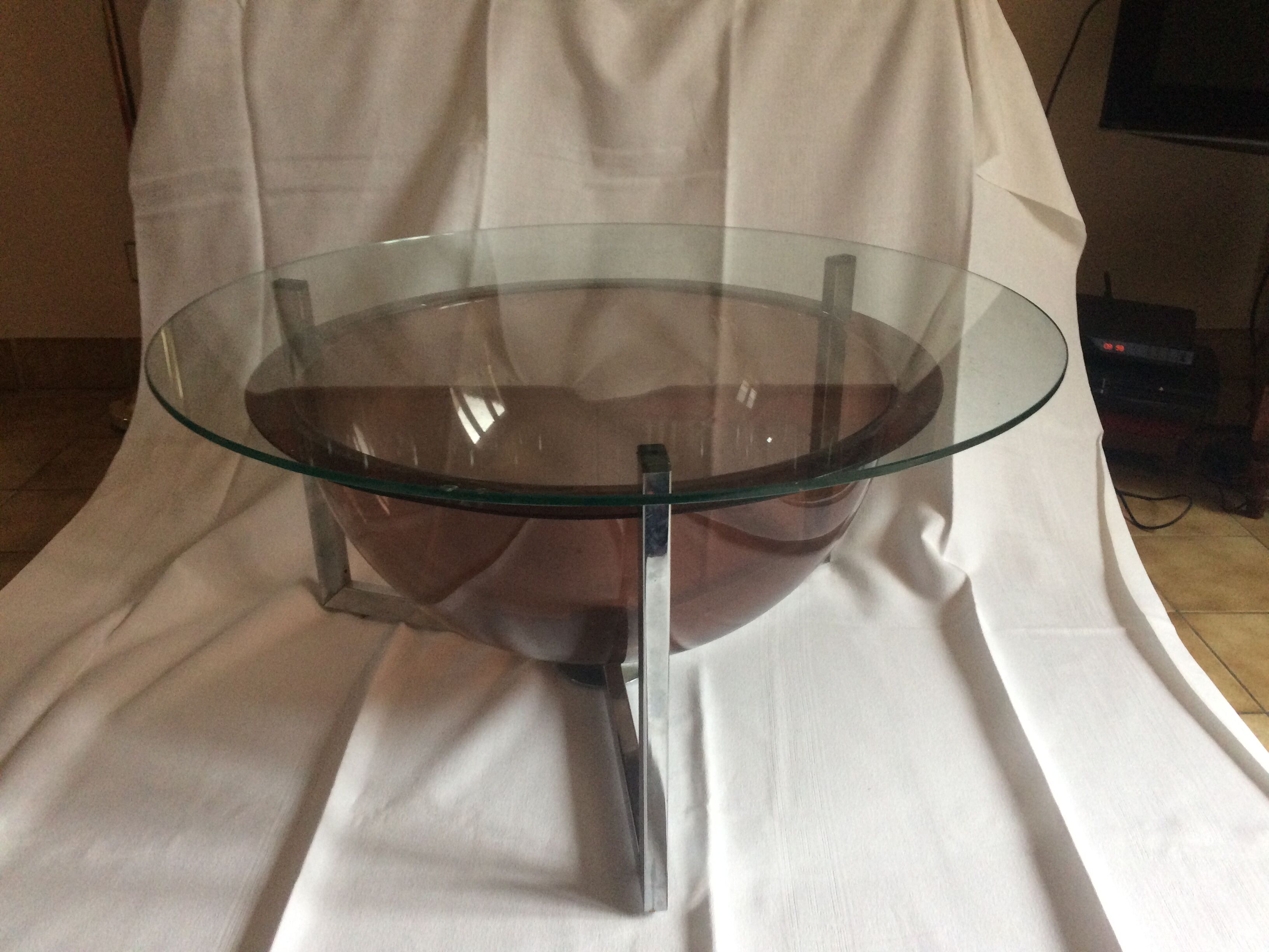 Table low space age 1970