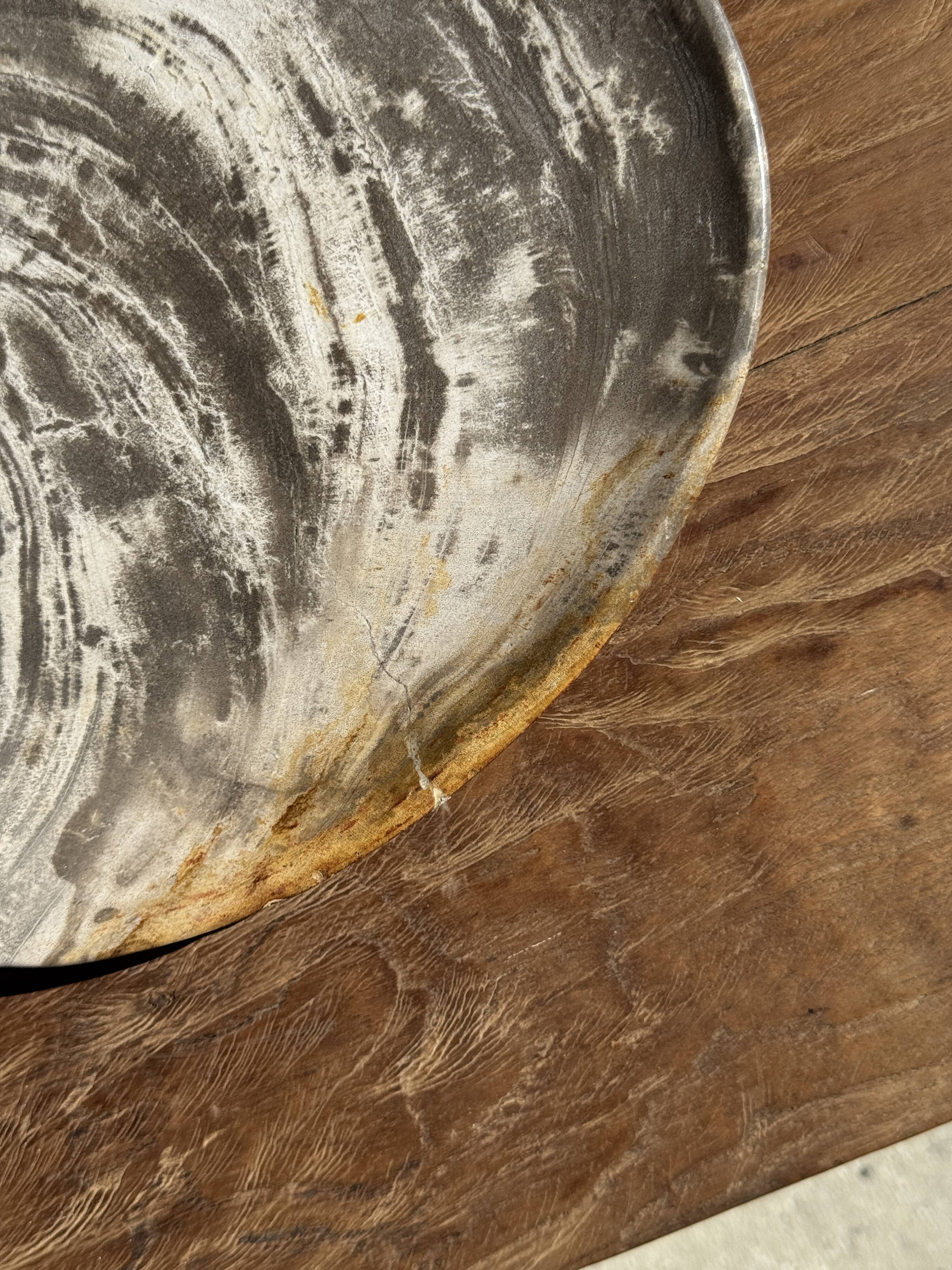 Petrified wood bowl or dish D27-23 -3322