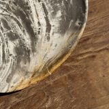 Petrified wood bowl or dish D27-23 -3322