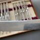 Cutlery sets, knives. Cutler Claude Sauzedde.