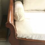 Cherry corner bed bench